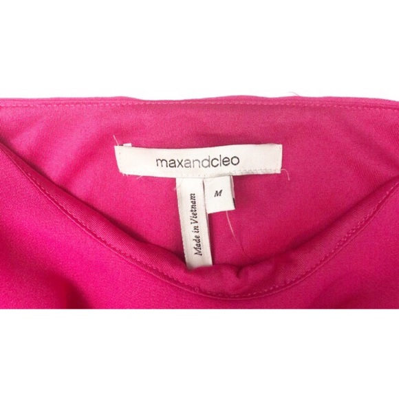 Max and Cleo Fuchsia Ruffle Dress - Picture 8 of 8